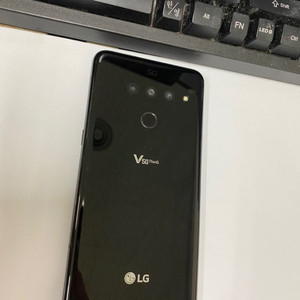 V50 블랙 액정부분파손 128G 무잔상 기능정상게임폰