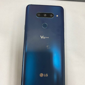 LG V40 블루 액정파손폰 기능정상 128G 무잔상