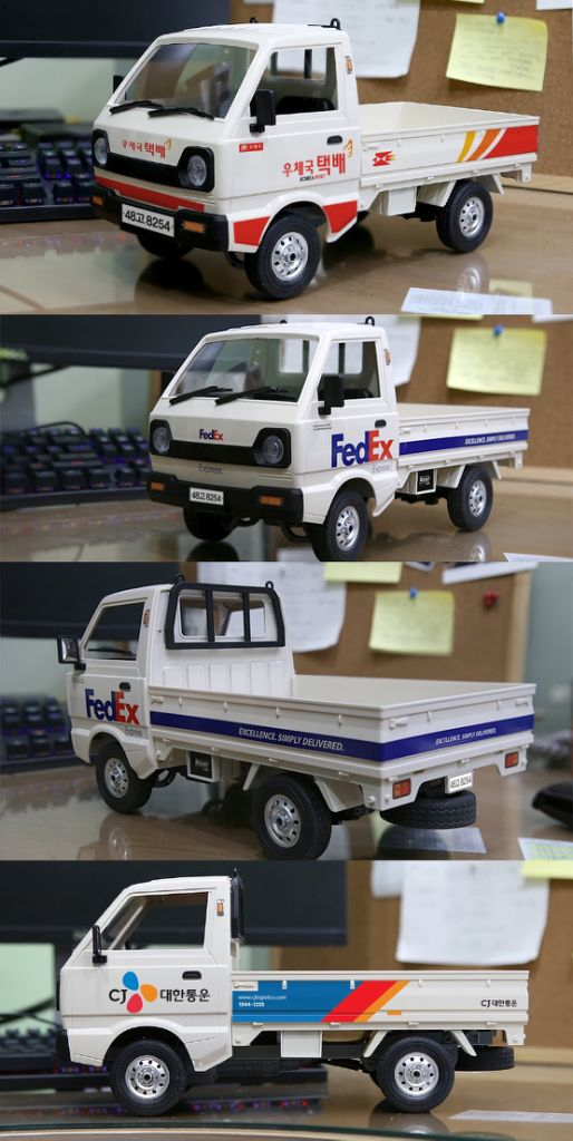 RC카 스티커 데칼 판매 (라보트럭 WPL D12)--3