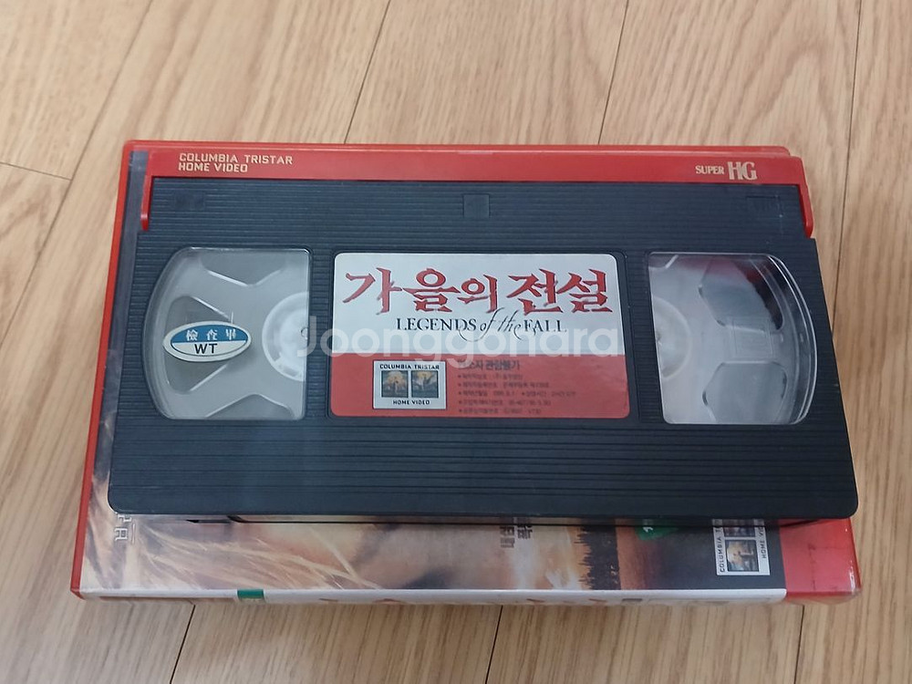 외화 명작 브래드 피트 주연 가을의 전설 비디오 테이프--2