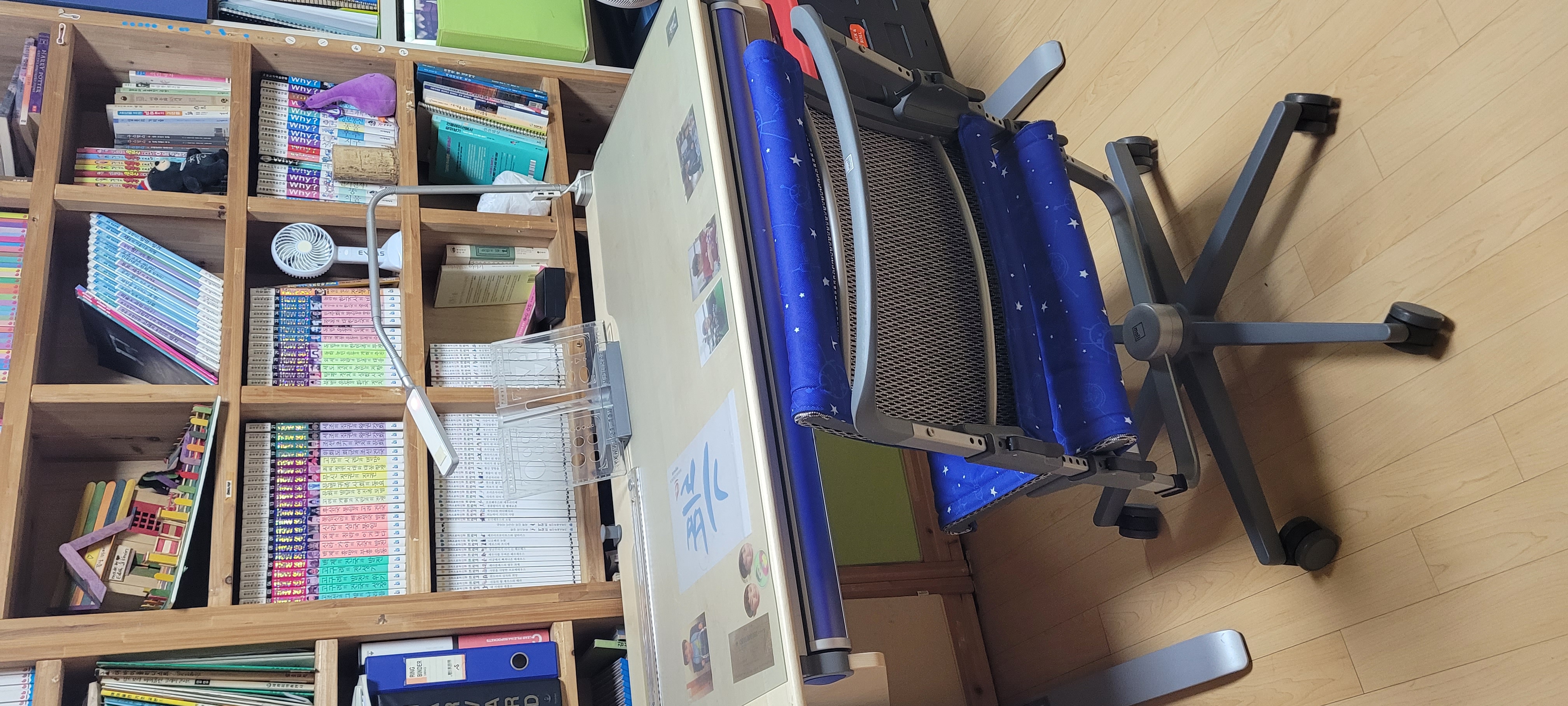 몰 책상 의자 (+책장)