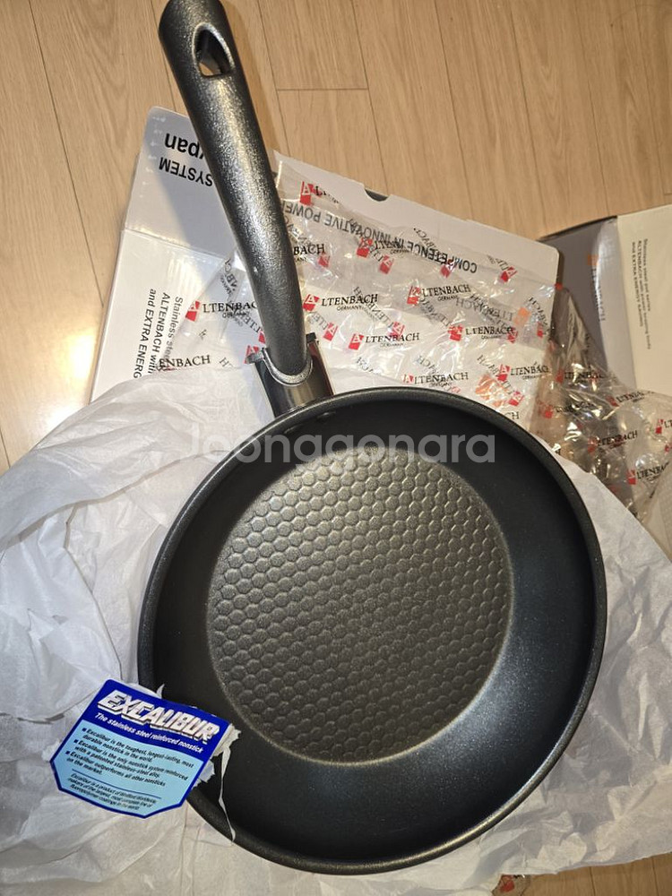 알텐바흐 3중바닥 팬과 웍 팝니다--3