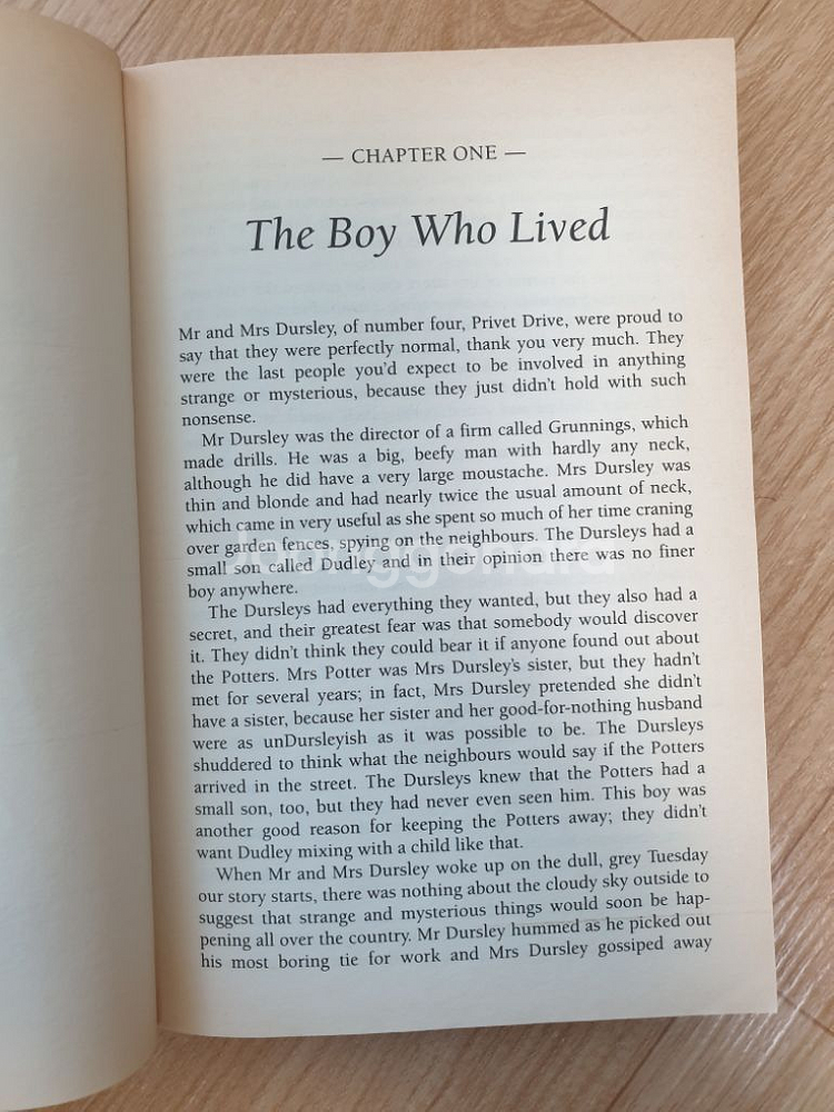 해리포터와 마법사의 돌 영국판 원서 초판--2