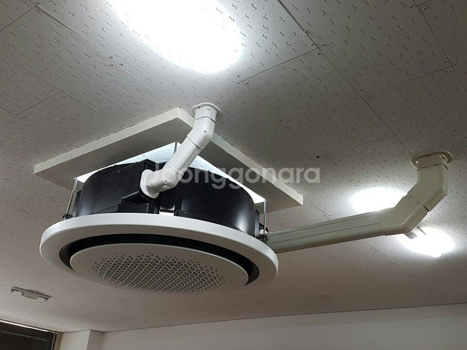 엘지원형천장형 인버터냉난방기 40평--1