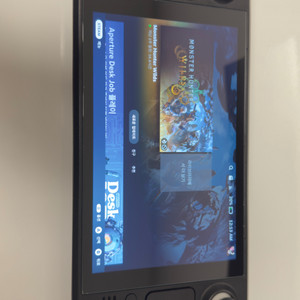 스팀덱 Lcd 1테라 SDD 상태 A급