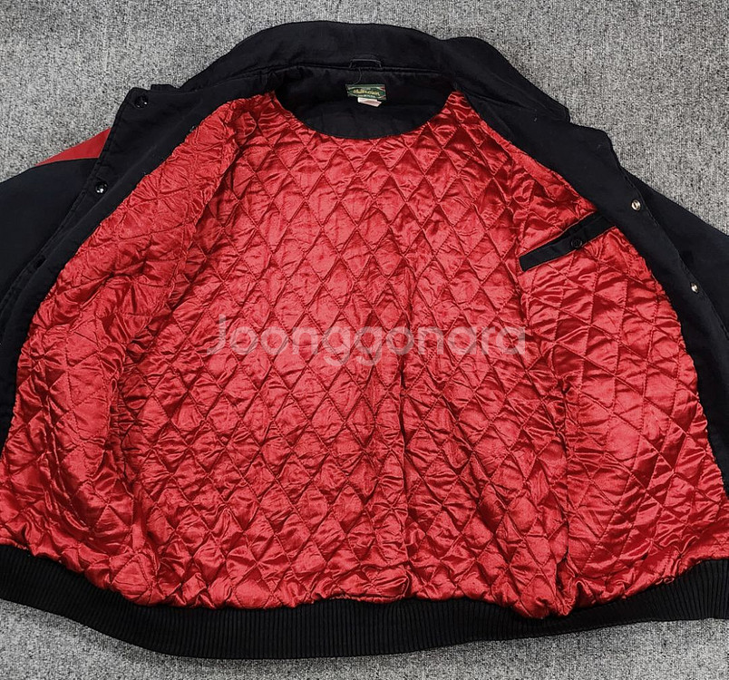 스톨앤딘 빈티지 자수 워크 바시티자켓 2xl--2