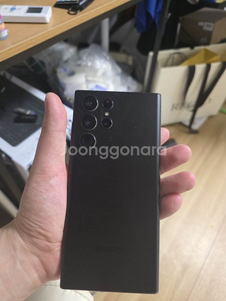 갤럭시s22울트라 512 블랙 kt정상해지 팝니다--4