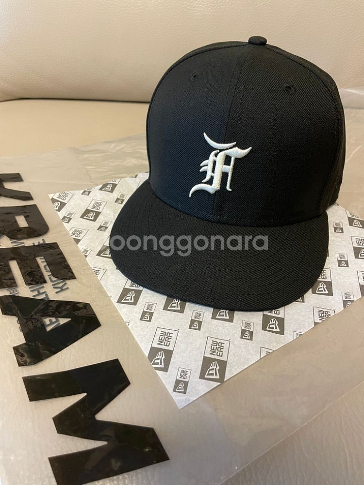 뉴에라 x 피어 오브 갓 에센셜 스냅백 모자 캡--6