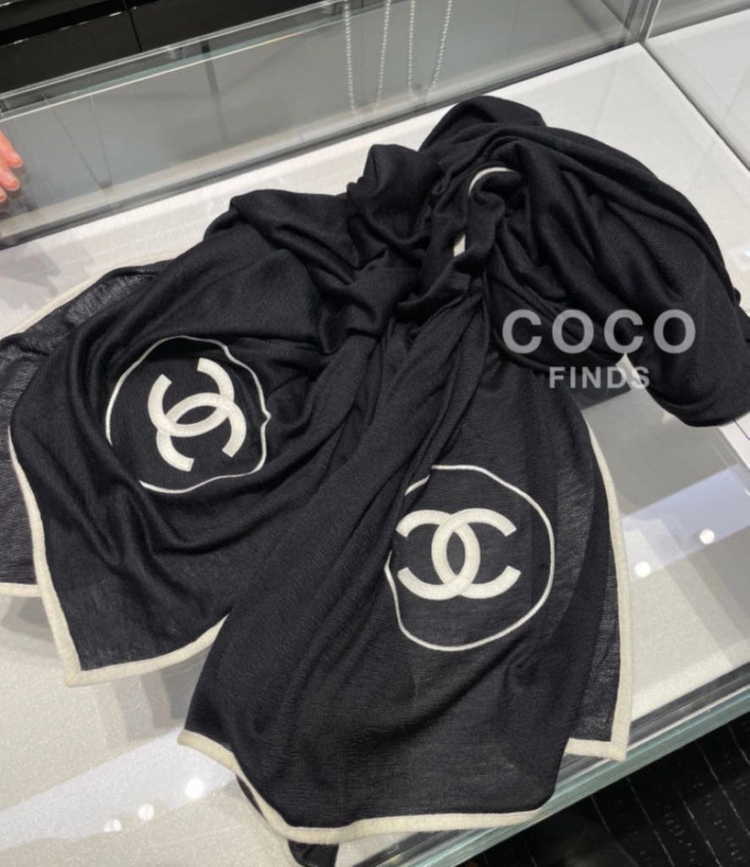 샤넬 캐시미어 제니 머플러 새상품 정품--5