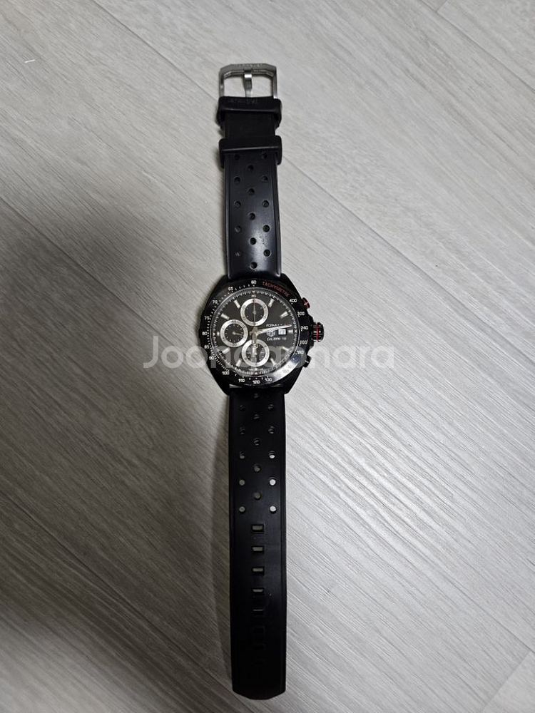 태그호이어 칼리버16 포뮬러1 티타늄 크로노그래프 오토--2