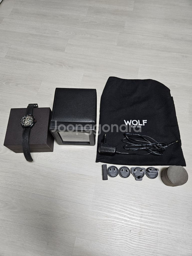 태그호이어 칼리버16 포뮬러1 티타늄 크로노그래프 오토--4