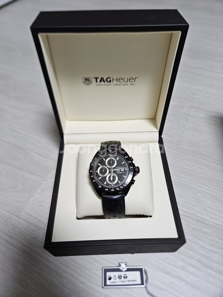 태그호이어 칼리버16 포뮬러1 티타늄 크로노그래프 오토--3