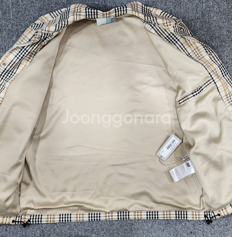 Kith 2023ss plaid Initial K 자켓--2