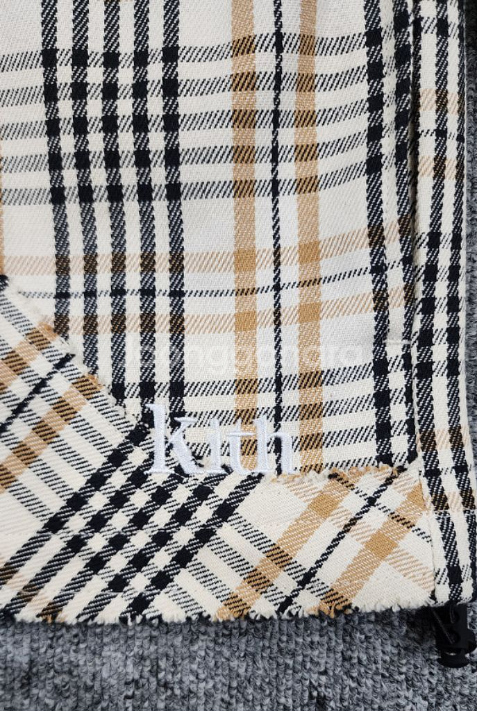 Kith 2023ss plaid Initial K 자켓--3
