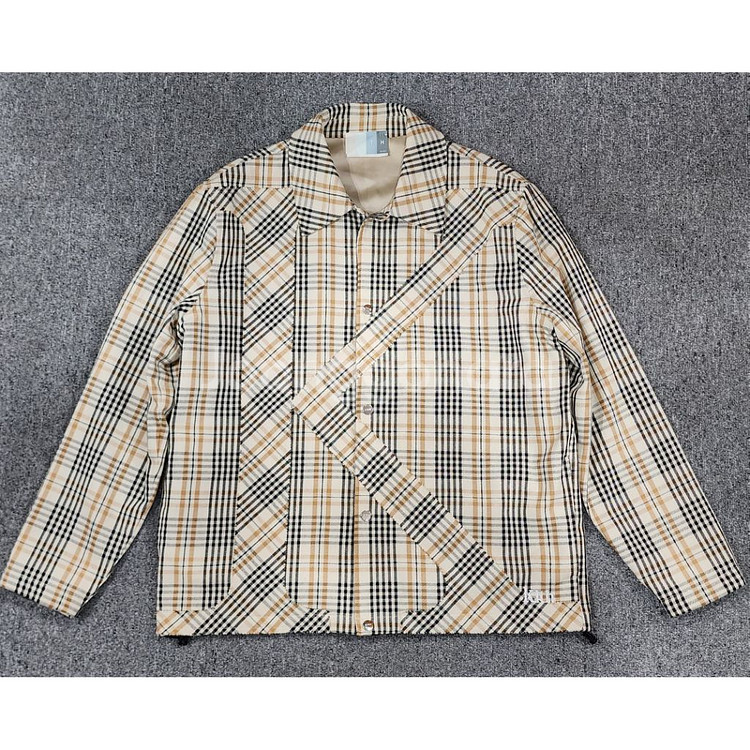 Kith 2023ss plaid Initial K 자켓--0