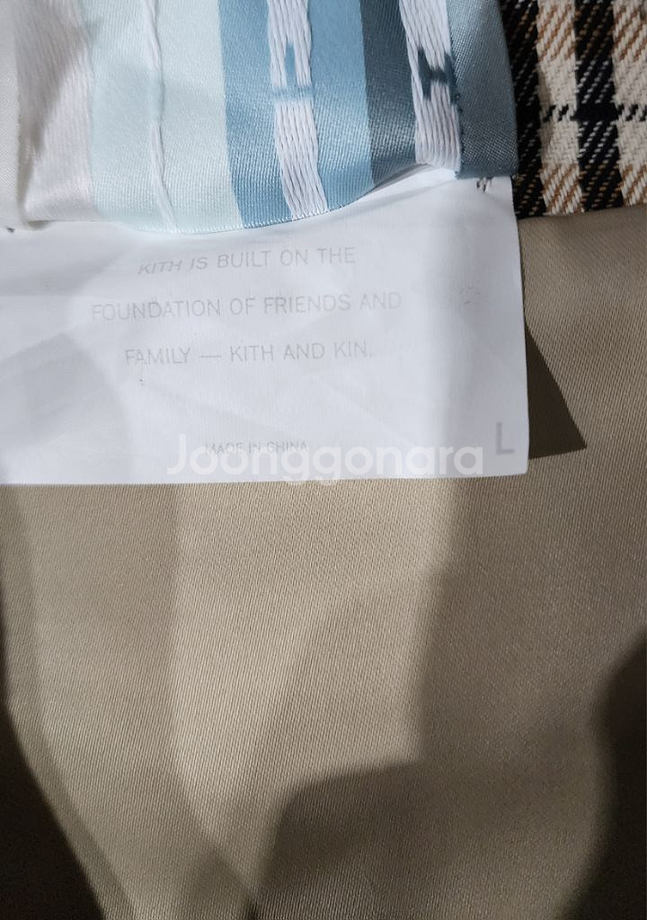 Kith 2023ss plaid Initial K 자켓--6