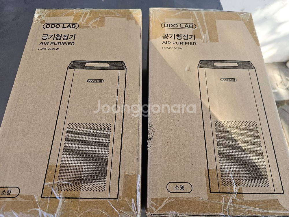 디디오랩 공기청정기 황사 미세먼지 봄철 미개봉--0