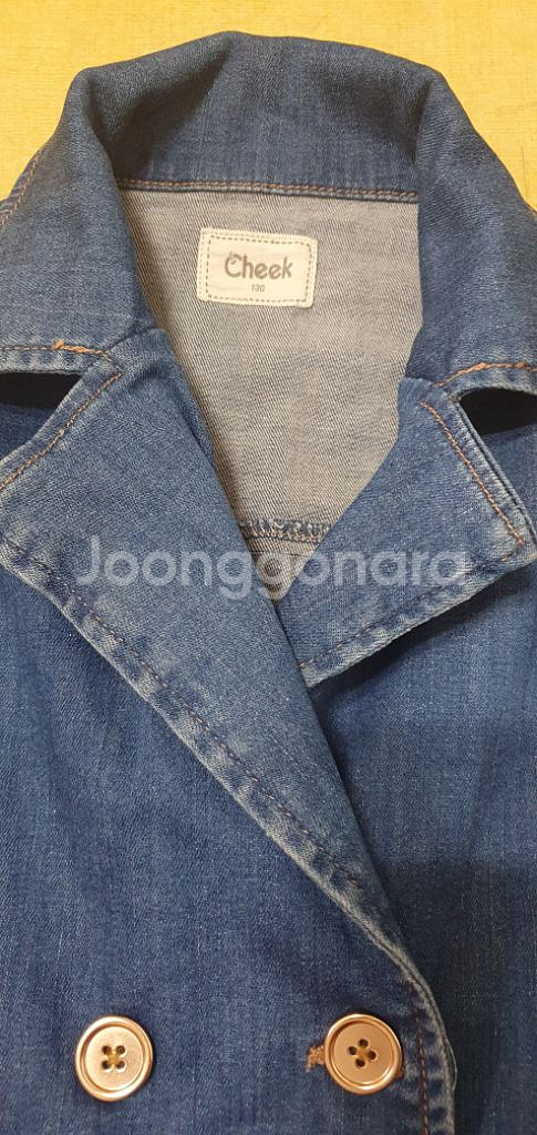 치크여아청바바리 130사이즈--1