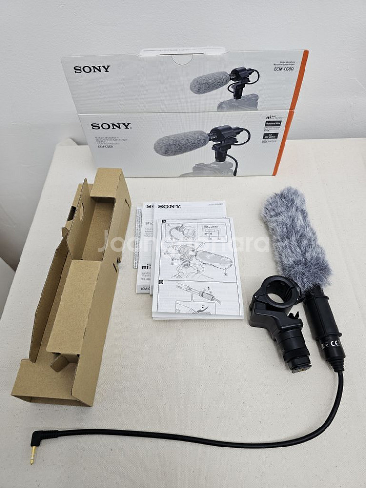 소니 샷건 지향성 마이크 ECM-CG60--3