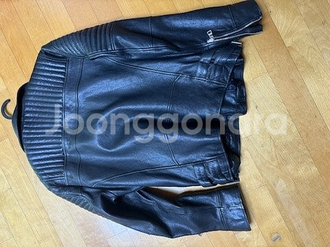 느와르 라르메스 가죽 라이더 자켓 팝니다 바이커--2