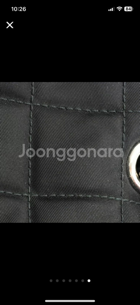 프라다 체인 레더 숄더백--6