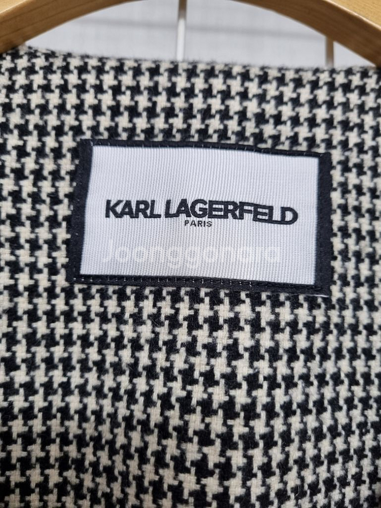 (택포) 칼라거펠트 모직원피스--4