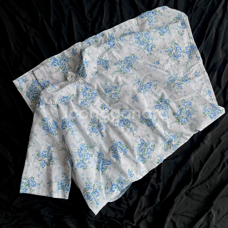 빈티지 원피스 파자마 홈웨어 몬니 앤느 101호 시차--0