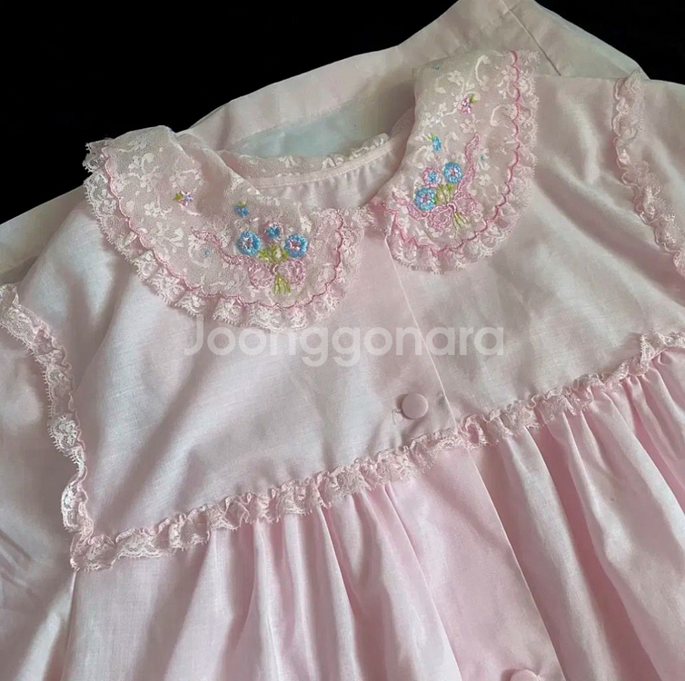 빈티지 원피스 파자마 홈웨어 몬니 앤느 101호 시차--1