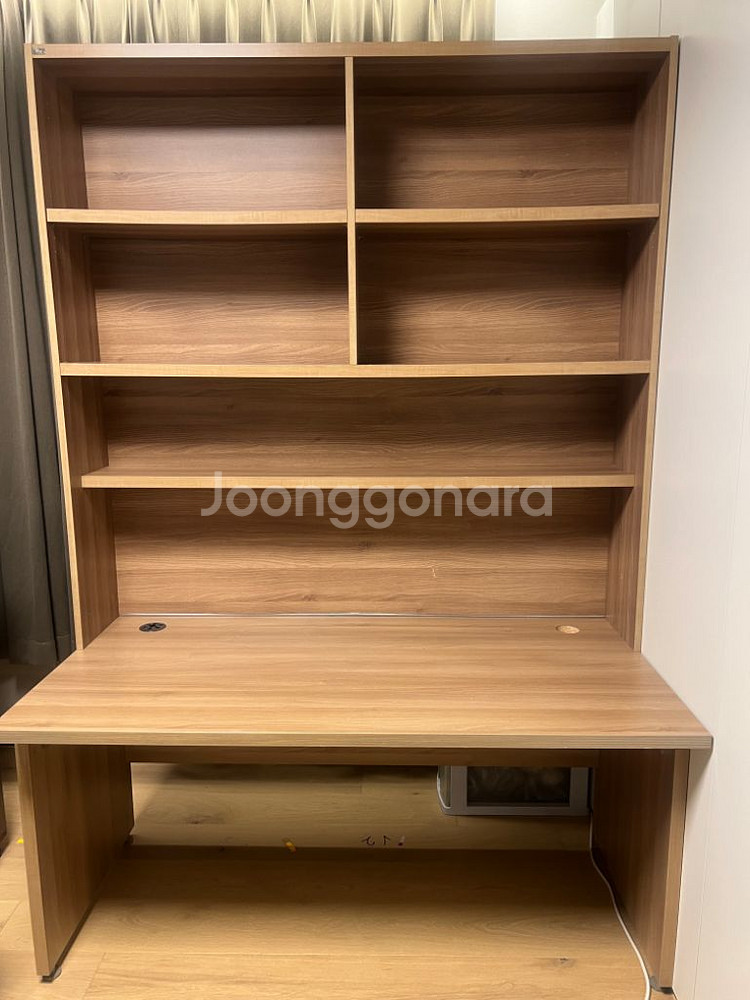 한샘 인테리어 책상 책장 세트 무료 나눔--0
