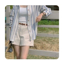 제이엘프 카넬 스트라이프 셔츠