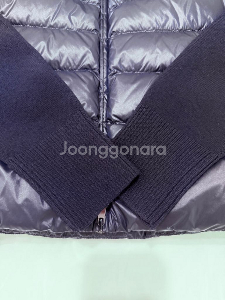 몽클레어 여성 앞뒤 패딩 가디건--3