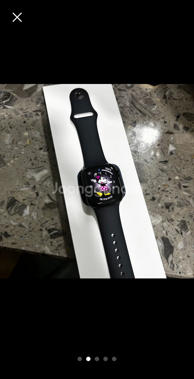 애플워치 SE 2세대 40mm 미드나이트--4
