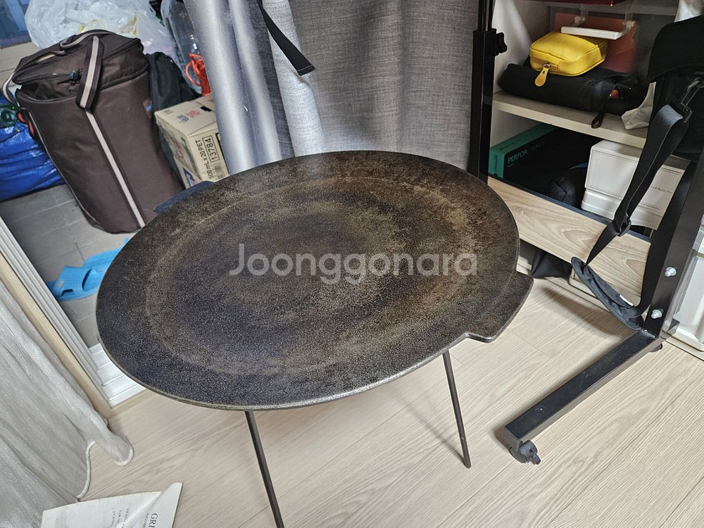 해바라기 버너(링가드, 가방 포함)와 주철 그릴들 판매--3