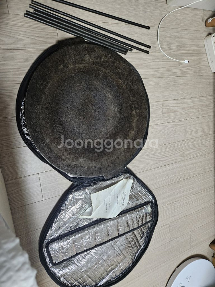 해바라기 버너(링가드, 가방 포함)와 주철 그릴들 판매--4