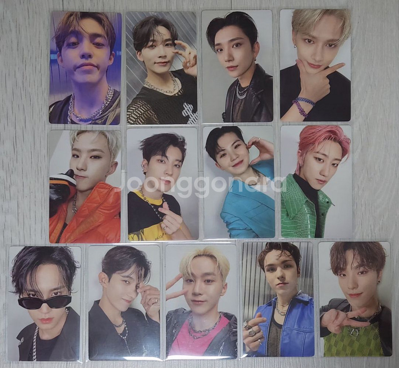 세븐틴 포카 2022 더네임 17 포토북 폴라로이드--0