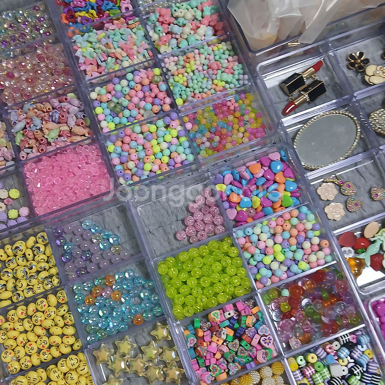 슬라임카페 폐업 비즈 파츠 재료 처분합니다--3