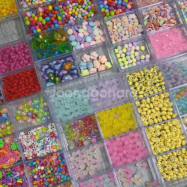 슬라임카페 폐업 비즈 파츠 재료 처분합니다--1