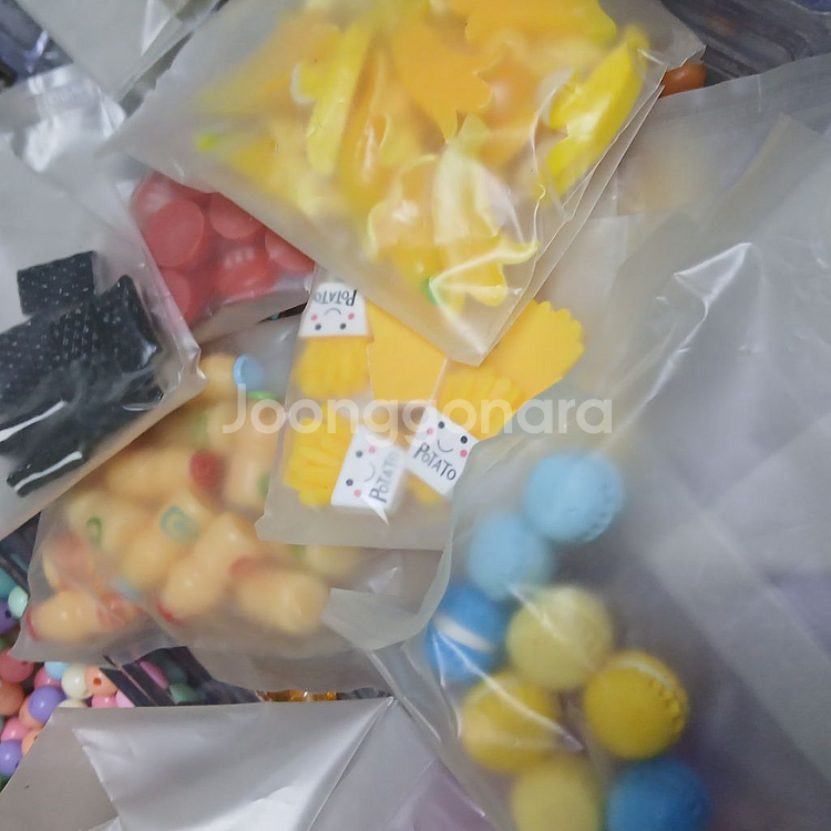 슬라임카페 폐업 비즈 파츠 재료 처분합니다--8