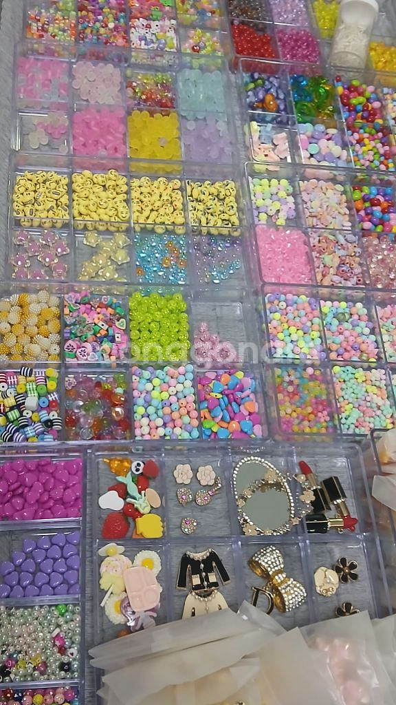 슬라임카페 폐업 비즈 파츠 재료 처분합니다--5