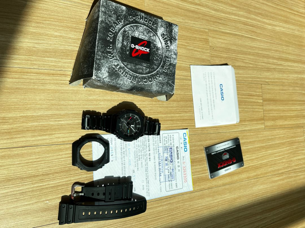 지샥 GA-B2100 지샥 지얄오크 블루투스 터프솔라--2