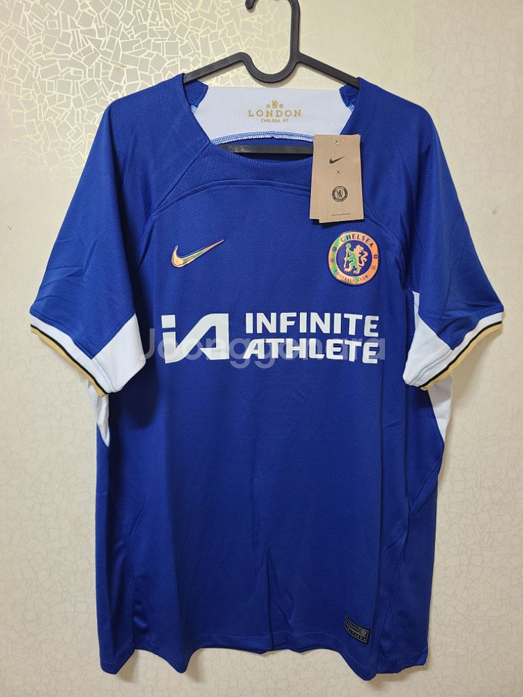 23/24 첼시 홈 레플리카 L 축구 유니폼--0