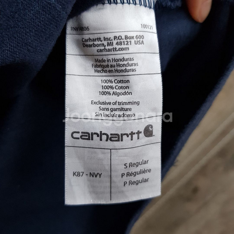 CARHARTT 칼하트 포켓 반팔 S--3