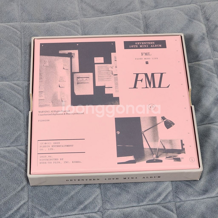 세븐틴 미니 10집 앨범 FML 상태 최상--1