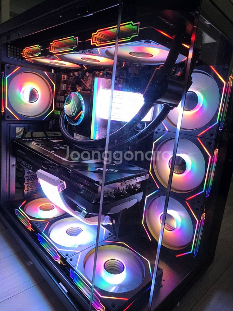 라이젠7 7800X3D RTX4080S 감성본체 급처--1