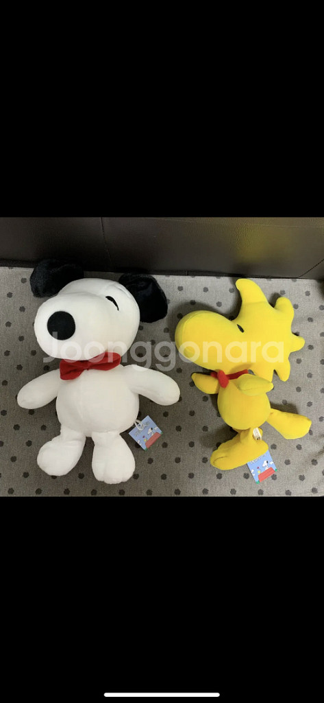 *새상품)스누피30cm, 우드스탁 중형인형--3