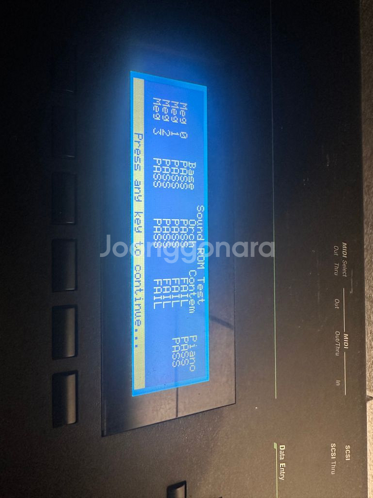 커즈와일 K2500X 부품용--2
