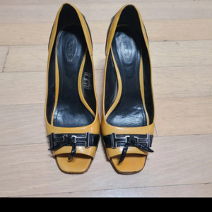 정품 토즈(TODS) 오픈토 구두