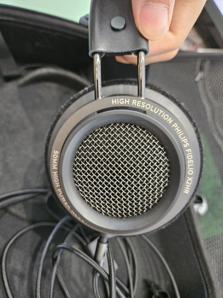 필립스 피델리오 X2HR HIFI 헤드폰 s급 +꼬다리--3