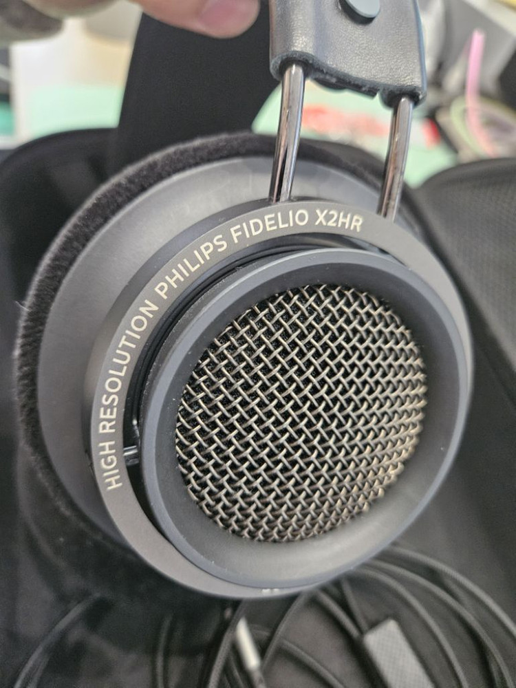 필립스 피델리오 X2HR HIFI 헤드폰 s급 +꼬다리--4