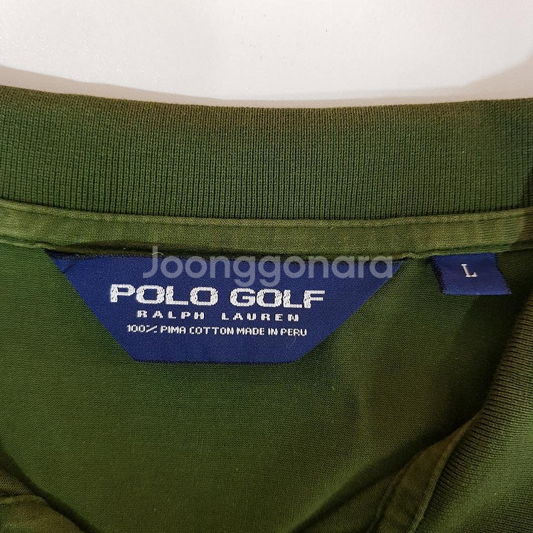 POLO GOLF 랄프로렌 남성 피케티셔츠 L사이즈--2